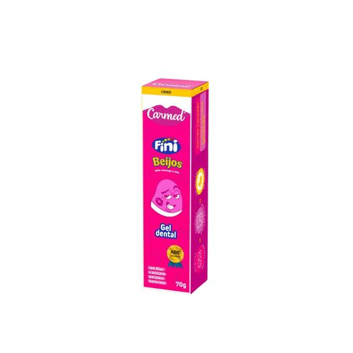 Carmed Gel Dental Com Fluor Fini Beijo 70G