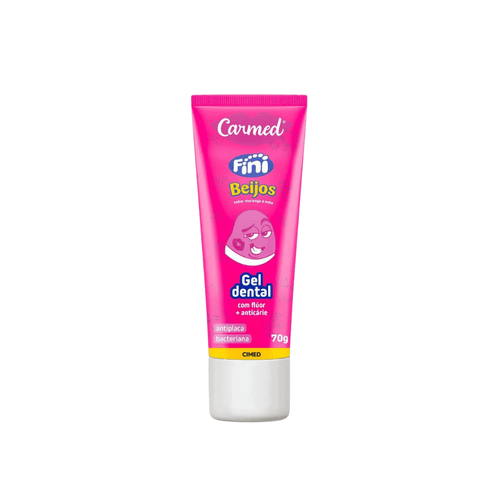 Carmed Gel Dental Com Fluor Fini Beijo 70G