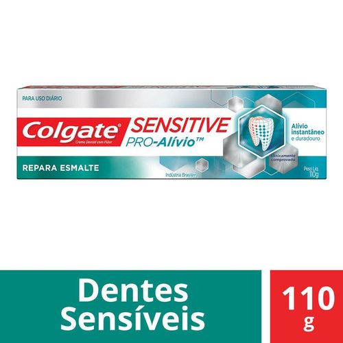 Creme Dental Colgate Sensitive Pró-Alívio Repar Esmalte 110g