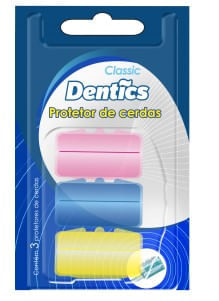 Protetor De Cerdas Dentics com 3 unidades