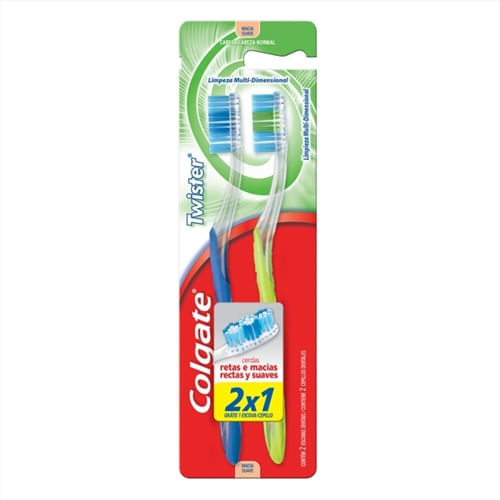 Escova Dental Colgate Twister Fresh Macia Lv2 Pg1