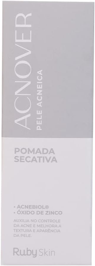 Pomada Secativa Antiacne  Acnover Ruby Rose com 15g