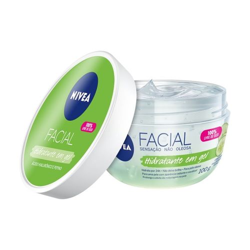 Creme Nivea Facial Gel Hialuronico Fresh 100G