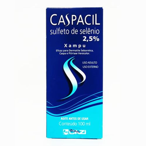 Shampoo Caspacil Cazi Sulfato De Selenio 2,5% 100ml