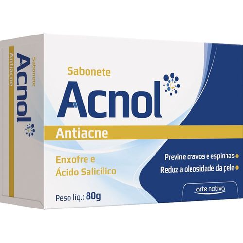 Acnol Sabonete 80G