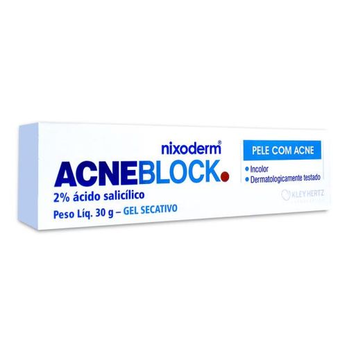 Gel Secativo Nixoderm Acneblok 30G