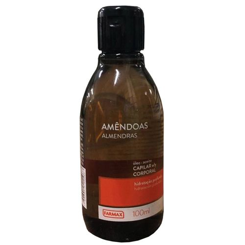 Oleo De Amendoas 100 Ml  Farmax