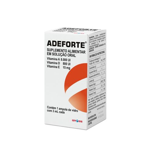 Adeforte 1 Ampola 3ml