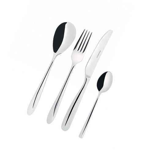 Conjunto Talheres 8 Peças Mesa Posta Inox Capriccio Bugatti