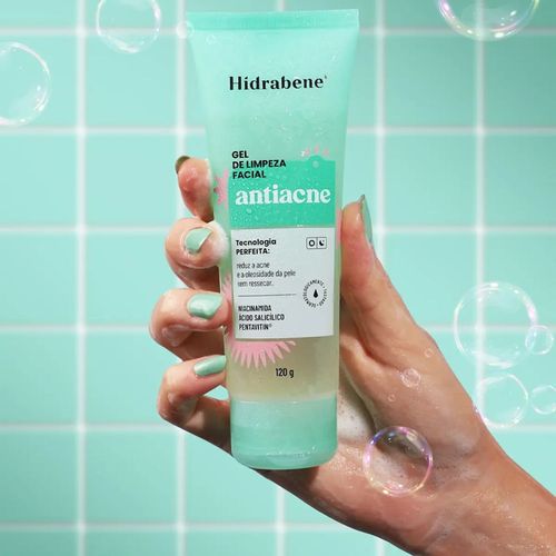 Gel de Limpeza Facial Hidrabene Antiacne 120g