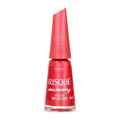Esmalte Risqué e Chilli Beans Para Te Vermelhor 8ml