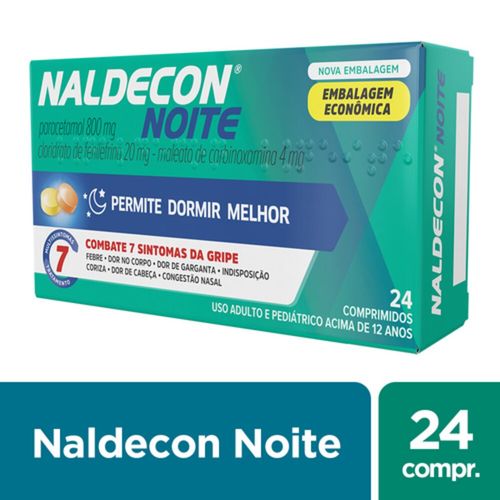 Naldecon Pack Dia/Noite 24 Comprimidos