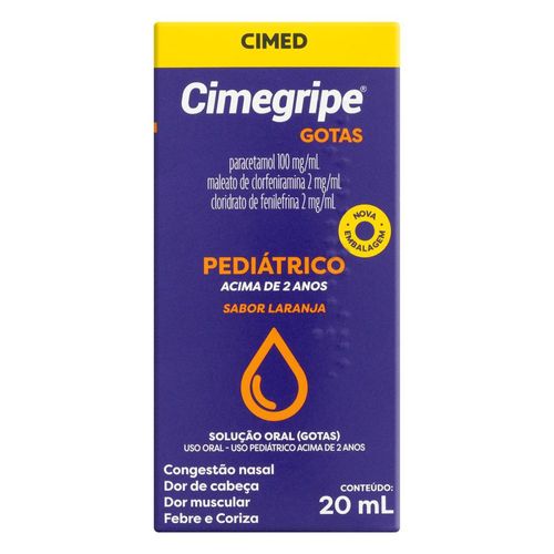 Cimegripe Gotas 20ml