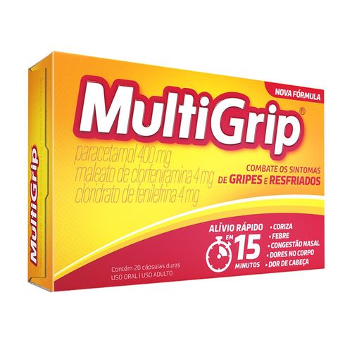 Multigrip 20 Cápsulas