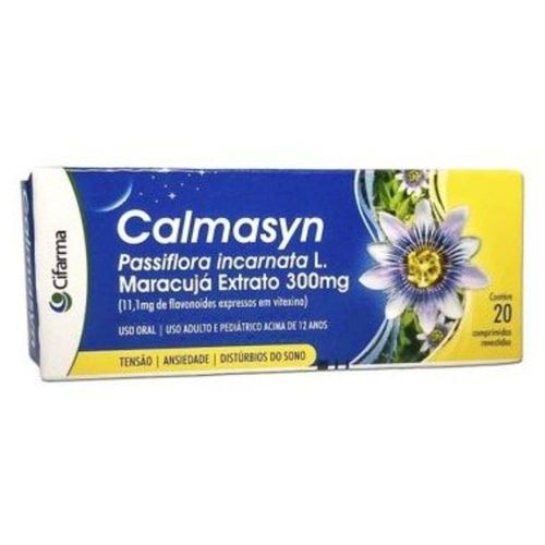 Calmasyn 300mg 20 Comprimidos