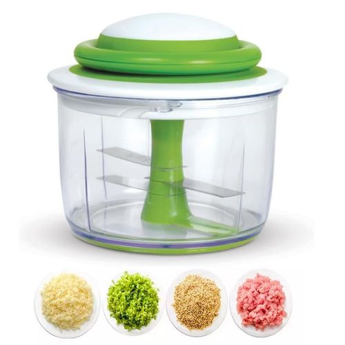 Processador Triturador de Alimentos Manual 3 Lâminas Chef'n