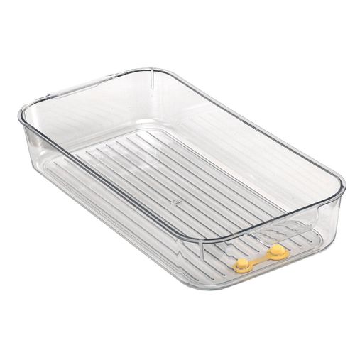 Suporte Gaveta Geladeira 30x16cm Organizador em Acrílico