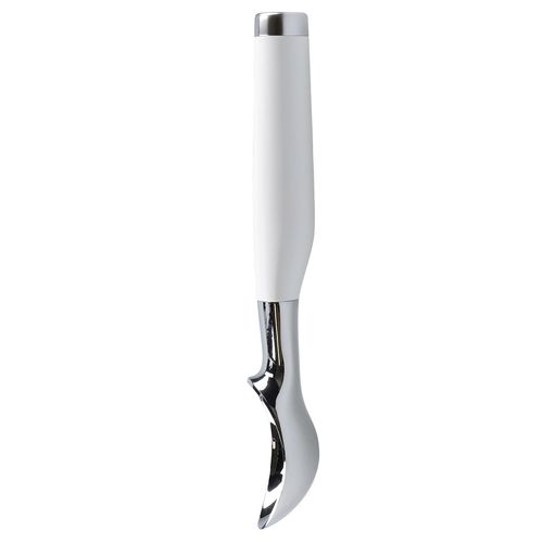 Colher Concha Para Sorvete Açai Zinco KitchenAid Cor:Branco