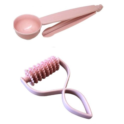 Kit Carretilha Massas Versátil e Colher Dosadora Decor-útil