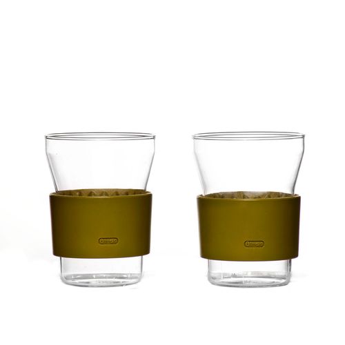 Kit 2 Taças para Chá Suco Vidro 250ml HotCool iittala