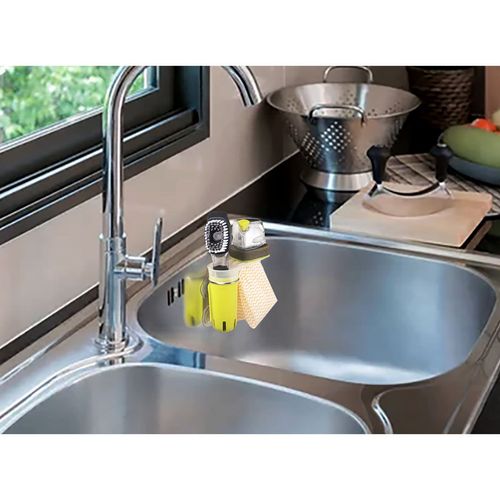 Suporte Para Pia com Ventosa Esponja Toalha Multiuso Chef'n