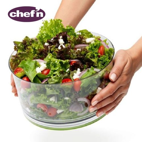 Secador de Salada Centrífuga Manual Verduras 22cm Chef'n