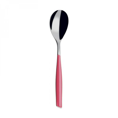 Colher para Café 15cm 6 peças Rosa Glamour Inox Bugatti