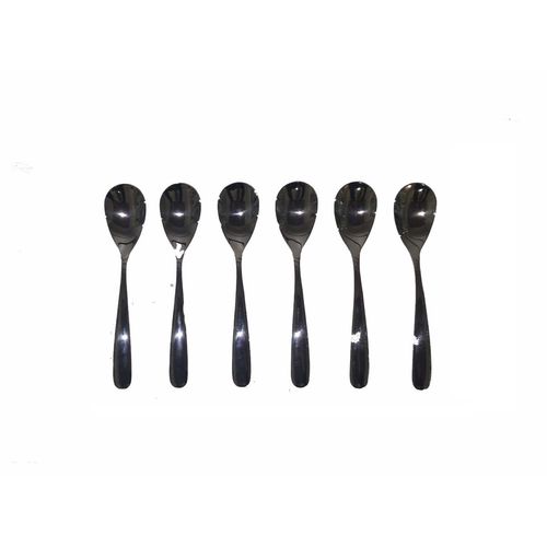 Conjunto Colher Italiana Chá Café 6 Pçs Forever Salvinelli