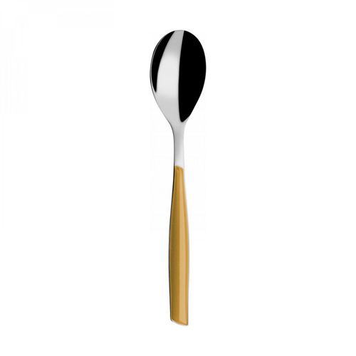 Colher para Café 15cm  6 peças Dourado Glamour Inox Bugatti