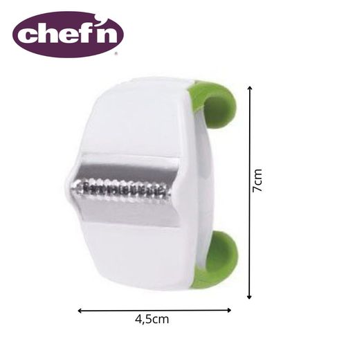 Ralador Descascador Frutas Cítricas Palm Zester Verde Chef'n