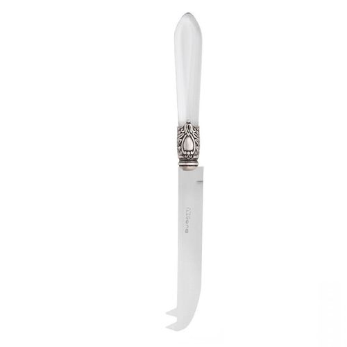 Faca Para Queijo 2 Pontas Luxo Anel Cromado Oxford Bugatti