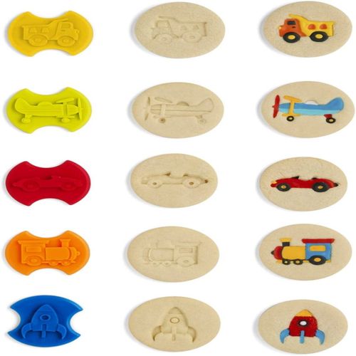 Conjunto 5 Cortadores Cookies Bolo Cupcake Biscoito Chef'n