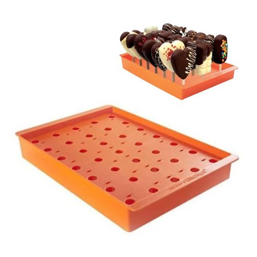 Suporte Expositor Pirulito Festa Doce Cakepop Silikomart