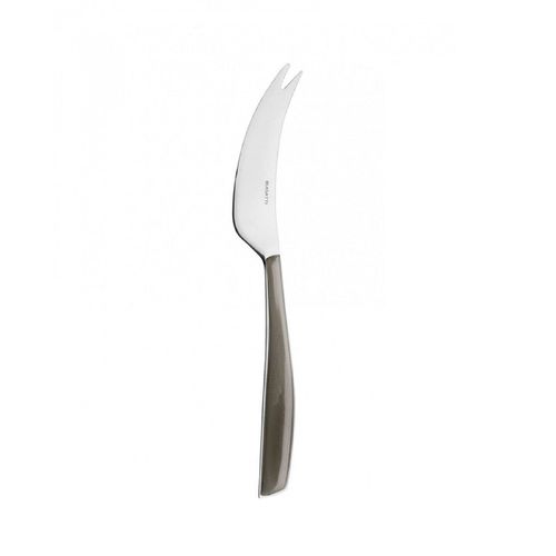 Faca para Queijo Inox Espátula Luxo Prata Glamour Bugatti