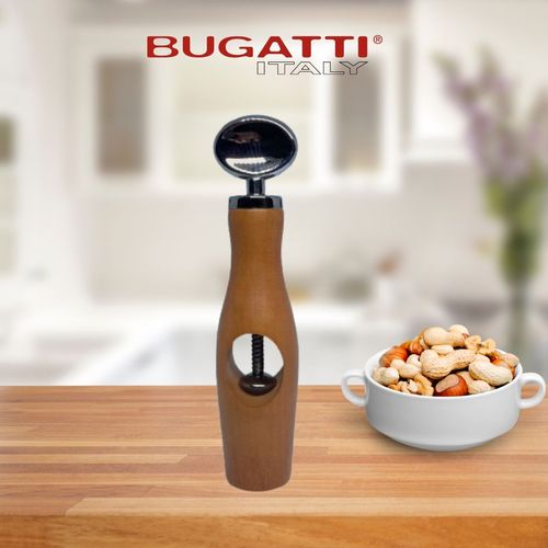 Quebra Nozes Castanhas Madeira Nobre Abridor Lola Bugatti