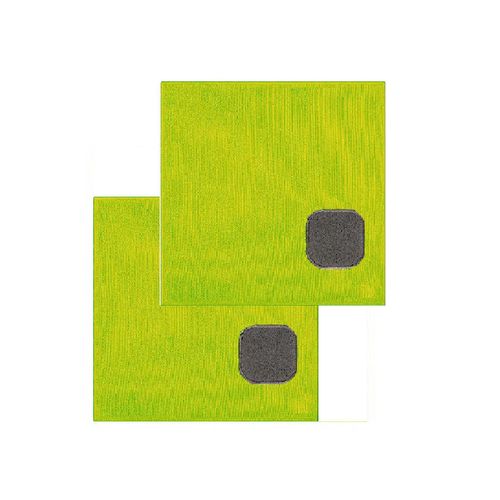 Jogo 2 Panos para Pia Cozinha em Microfibra Verde MÜKitchen
