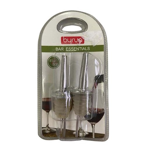 Jogo 2 Bicos Dosador Licor Vinho Garrafa Azeite Vinagre Óleo