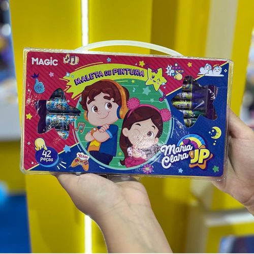 Maleta de Pintura Maria Clara e Jp Com 42 Peças