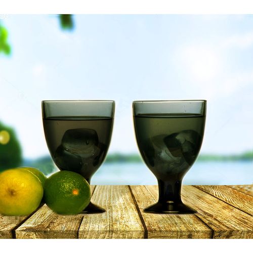 Kit 2 Taças Vinho Copo Azul Marinho Verna 150ml iittala