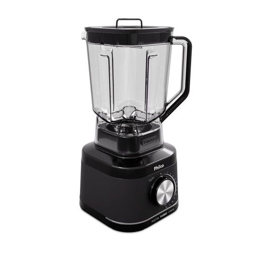 Liquidificador Philco PLQ15A Preto 1500W com 12 Velocidades 110V