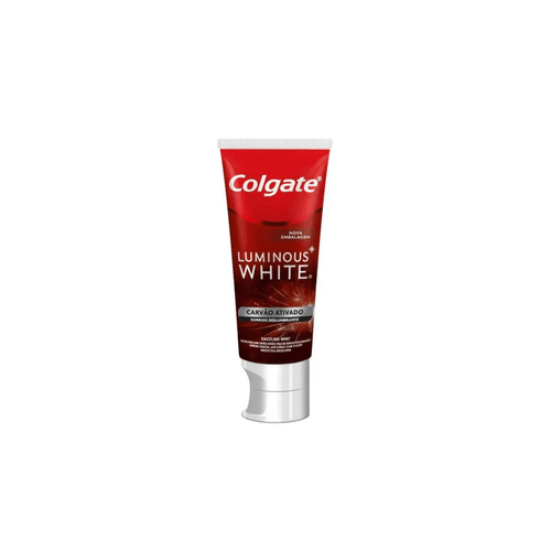 Creme Dental Colgate Luminous White Carvão Ativado com Flúor 70g