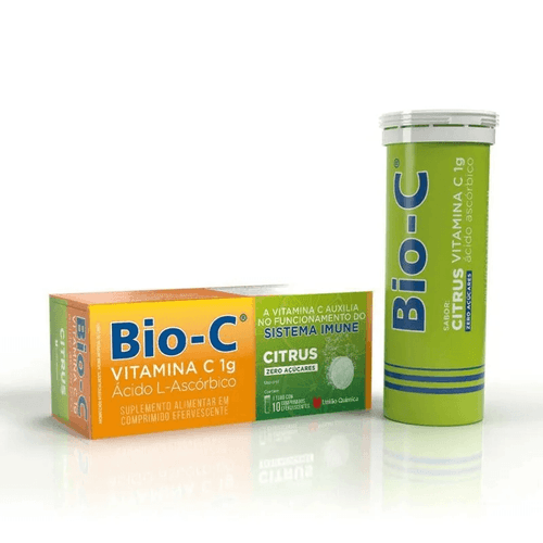 Vitamina C Efervescente Bio-C 1g Citrus 10 comprimidos