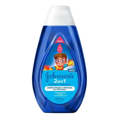 Shampoo e Condicionador Johnson's Kids  2 Em 1 200ml