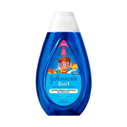 Shampoo e Condicionador Johnson's Kids 2 Em 1 400ml