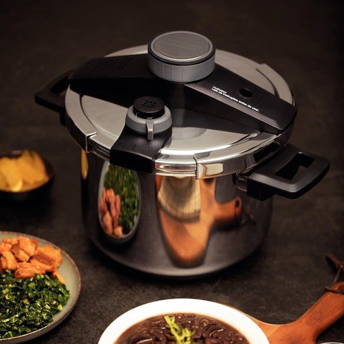 Panela de Pressão Tramontina Presto em Aço Inox – 6 litros