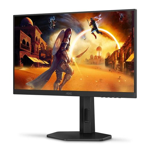 Monitor Gamer AOC 23,8" 24G4/P 180Hz com tela Widescreen IPS, Full HD, tempo de resposta de 0,5ms - Preto