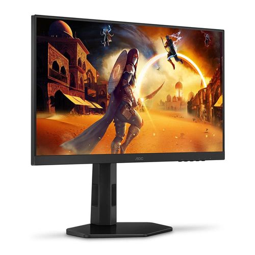 Monitor Gamer AOC 23,8" 24G4/P 180Hz com tela Widescreen IPS, Full HD, tempo de resposta de 0,5ms - Preto