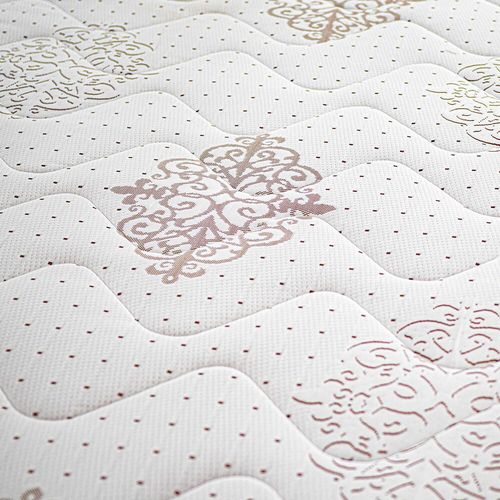 Colchão de Solteiro Cama InBox Livity com Molas Ensacadas e Espuma D26 24x88x188cm – Bege
