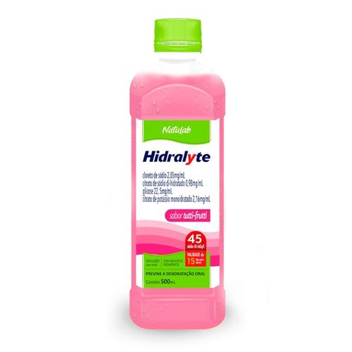 Hidralyte Natulab Sabor Tutti-Frutti 500ml