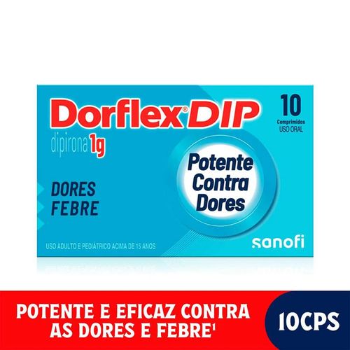 Dorflex Dip Analgésico e Antitérmico 10 Comprimidos